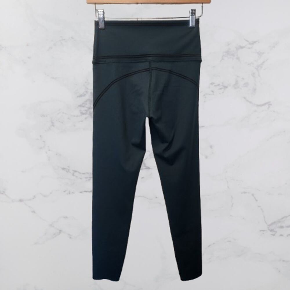 Aerie Offline Goals 7/8 Legging High Rise Medium Short Inseam Mystical Green